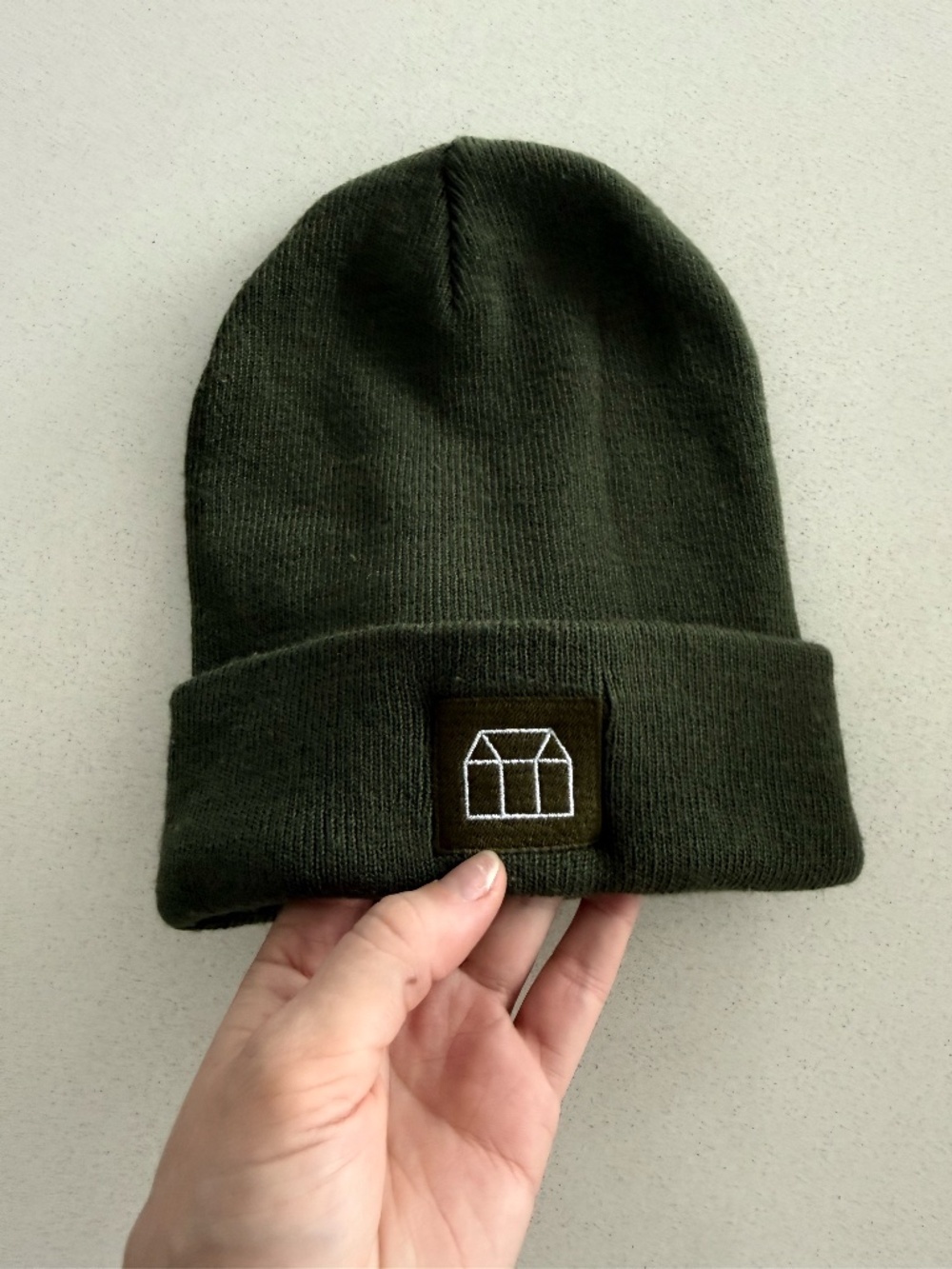 Unisex Hat Toque Greenhouse Juice Knit Beanie / Toque Green One Size - Picture 2 of 4
